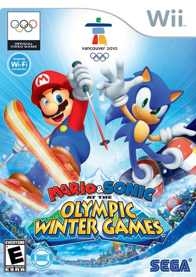 Mario & Sonic At The Olympic Winter Games: Vancouver 2010 (Wii) (Online Only)