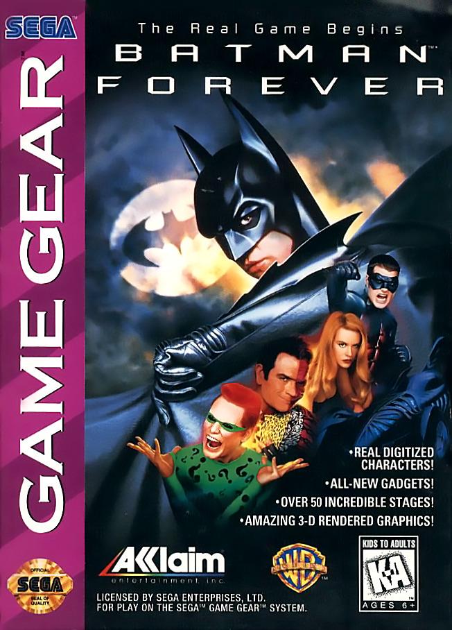 Batman Forever (Sega Game Gear) (ONLINE ORDER ONLY)