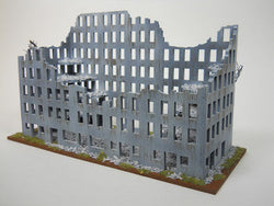 Ruined City Building (MDF) - 15MMDF267 (Online Order Only)