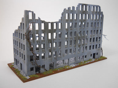 Ruined City Building (MDF) - 15MMDF267 (Online Order Only)