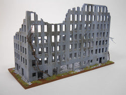Ruined City Building (MDF) - 15MMDF267 (Online Order Only)