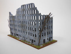 Ruined City Building (MDF) - 15MMDF267 (Online Order Only)