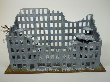 Ruined City Building (MDF) - 15MMDF267 (Online Order Only)
