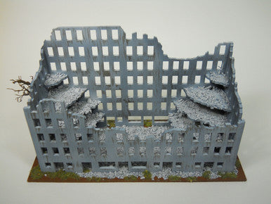 Ruined City Building (MDF) - 15MMDF267 (Online Order Only)