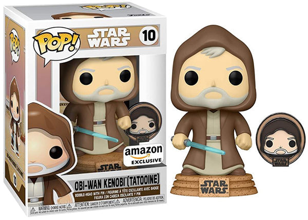 Obi-Wan Kenobi w/ Pin (Tatooine) 10 - Amazon Exclusive (Online Order Only)