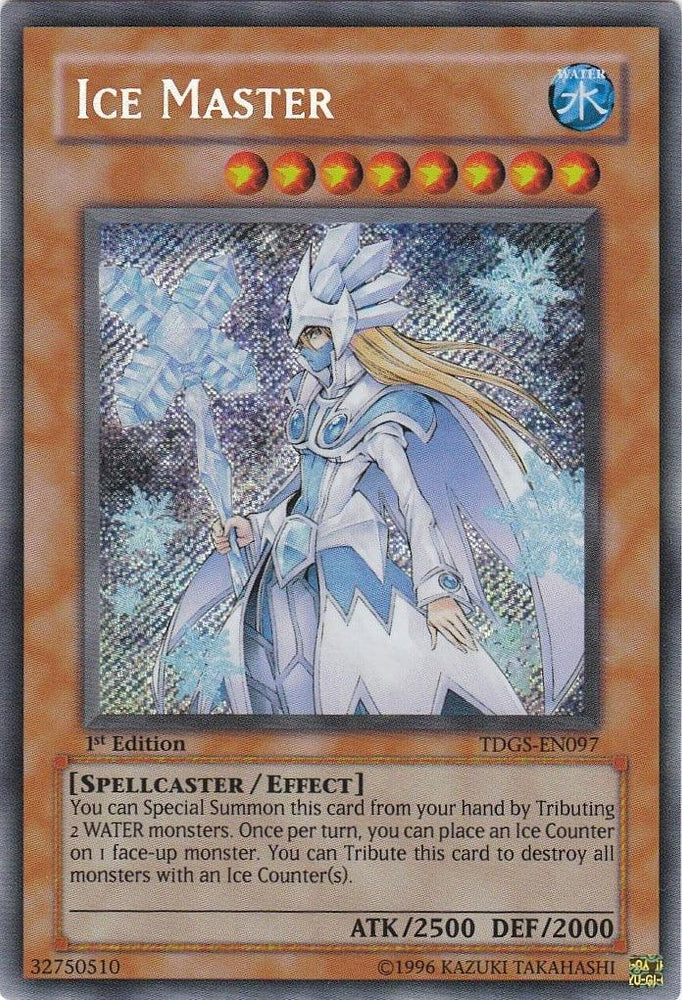 Ice Master [TDGS-EN097] Secret Rare (ONLINE ORDER ONLY)