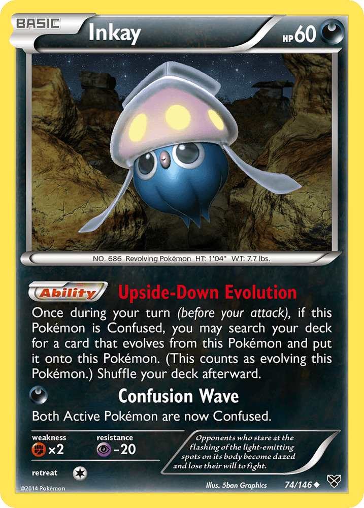 Inkay (74/146) [XY: Base Set] (Online Only)
