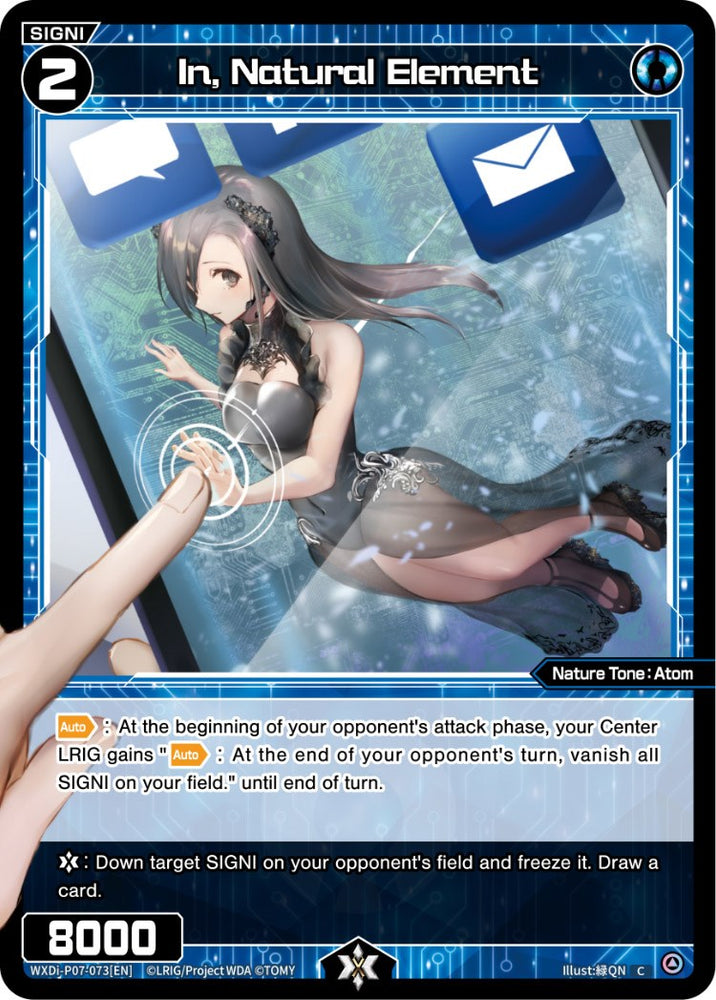 In, Natural Element (WXDi-P07-073[EN]) [Welcome Back Diva -Lostorage-]