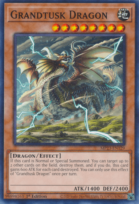 Grandtusk Dragon [MP23-EN129] Common (ONLINE ORDER ONLY)
