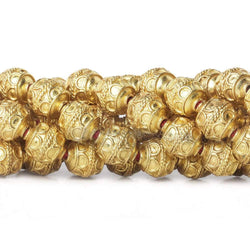 10mm 22kt Gold Plated Copper Bead Roval Simple Arch 8 inch 18 pieces (ONLINE ORDER ONLY)