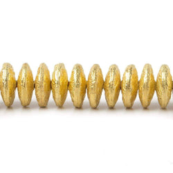 10mm 22kt Gold Plated Copper Disc with Crosshatch Pattern 8 inch 52 pieces (ONLINE ORDER ONLY)