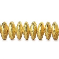 10mm 22kt Gold Plated Copper Disc with Crosshatch Pattern 8 inch 52 pieces (ONLINE ORDER ONLY)