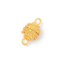 10mm Concentric Miligrain Design Magnetic Clasp 1 piece (ONLINE ORDER ONLY)