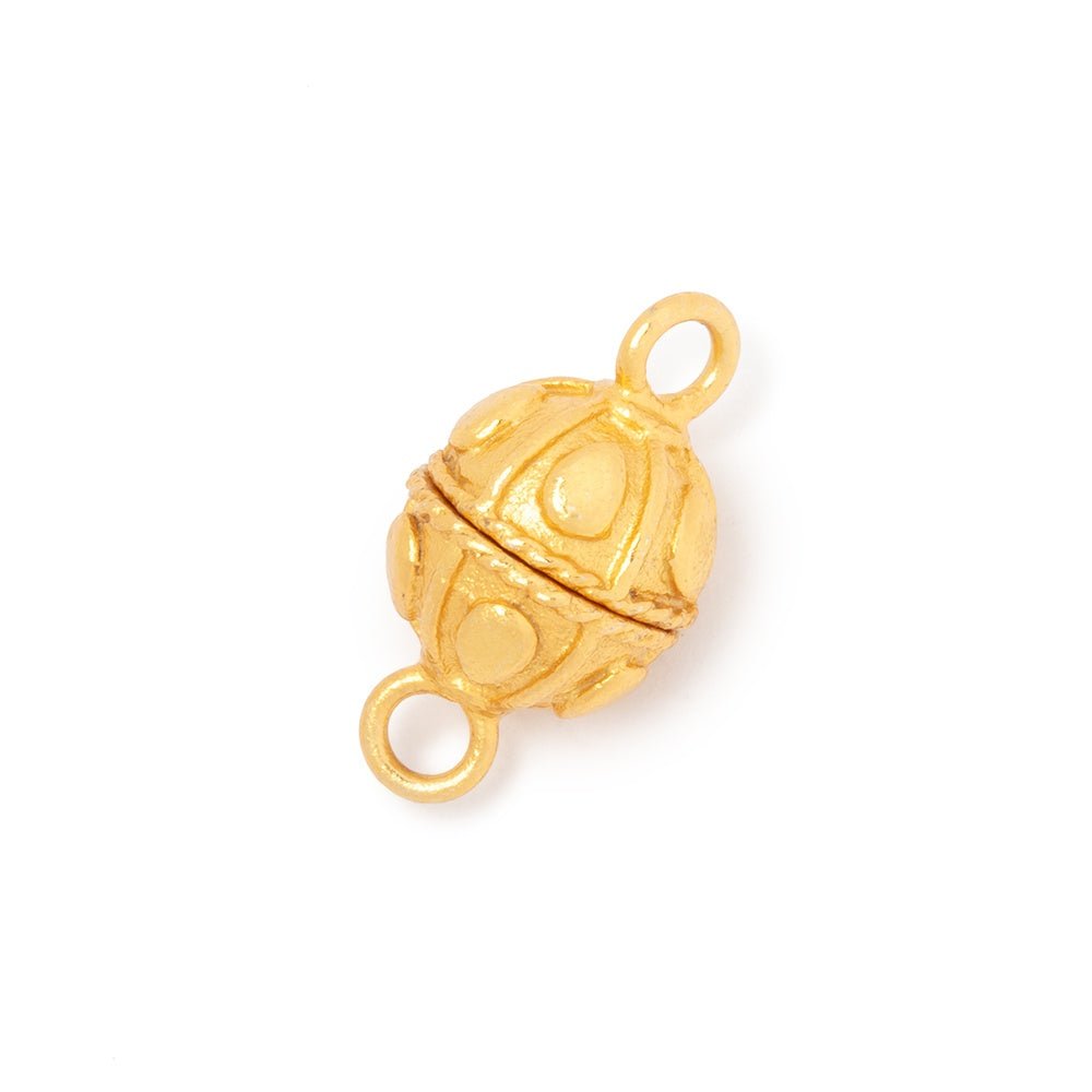 10mm Plain Pear Design Magnetic Clasp 1 piece (ONLINE ORDER ONLY)
