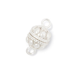 10mm Plain Tear Drop Design Magnetic Clasp 1 piece (ONLINE ORDER ONLY)