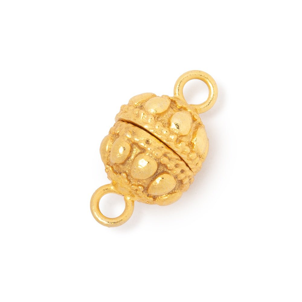 10mm Plain Tear Drop Design Magnetic Clasp 1 piece (ONLINE ORDER ONLY)