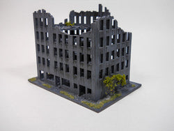 Ruined City Building (Wood) - 15MMDF262 (Online Order Only)