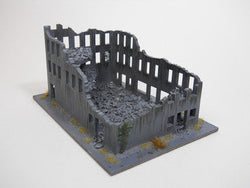 Ruined City Building (Wood) - 15MMDF261 (Online Order Only)