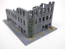 Ruined City Building (Wood) - 15MMDF261 (Online Order Only)