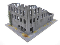 Ruined City Building (Wood) - 15MMDF261 (Online Order Only)