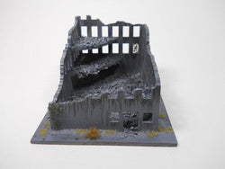 Ruined City Building (Wood) - 15MMDF261 (Online Order Only)