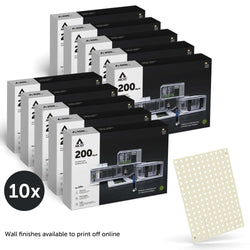 Bundle kit of 10 Arckit A200 Architectural Model Building Kits & Building Plates (ONLINE ORDER ONLY)