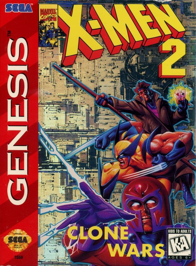 X-Men 2: The Clone Wars (Sega Genesis) (ONLINE ORDER ONLY)