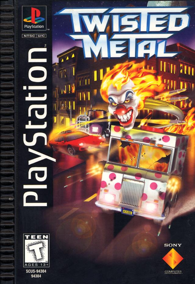 Twisted Metal (Longbox) (Playstation) (ONLINE ORDER ONLY)
