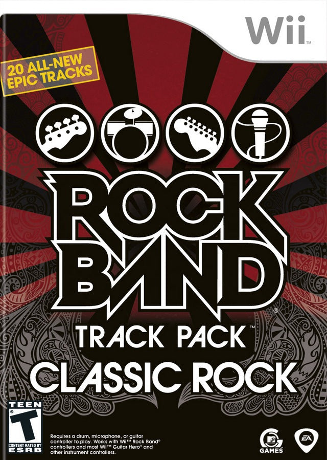 Rock Band Track Pack: Classic Rock (Wii) (Online Only)