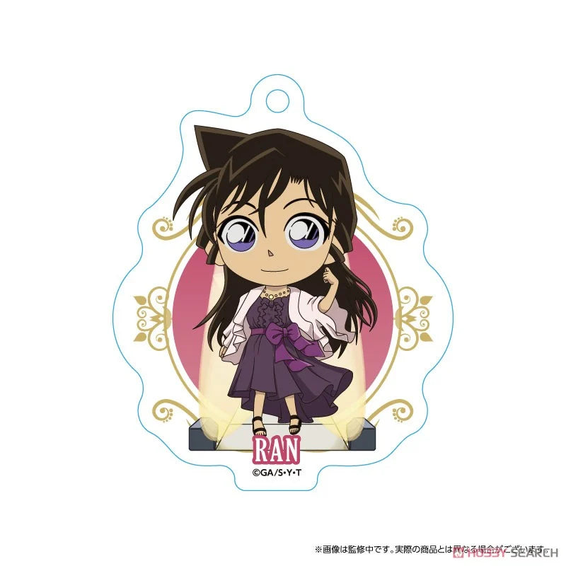 Detective Conan Trading Acrylic Key Ring Deformation Runway 2nd (1 Blind Box) (ONLINE ORDER ONLY)