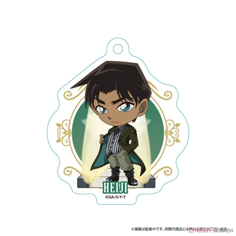 Detective Conan Trading Acrylic Key Ring Deformation Runway 2nd (1 Blind Box) (ONLINE ORDER ONLY)