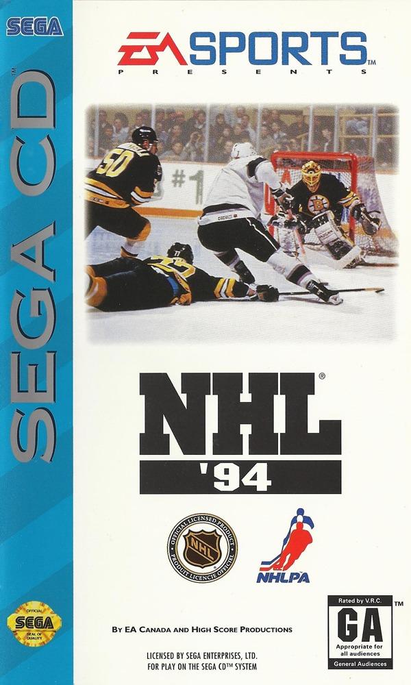 NHL Hockey 94 (Sega CD) (ONLINE ORDER ONLY)
