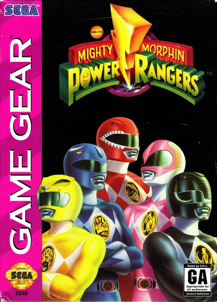 Mighty Morphin Power Rangers (Sega Game Gear) (ONLINE ORDER ONLY)