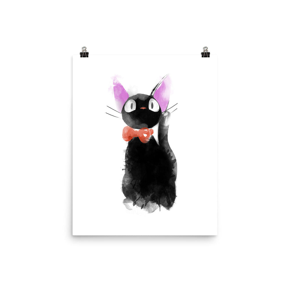 Watercolor Cat (Online Order Only)