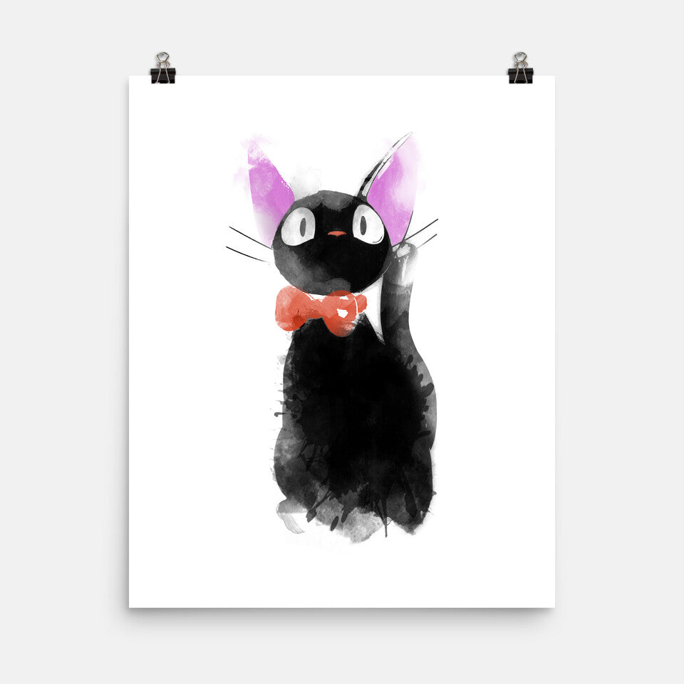 Watercolor Cat (Online Order Only)
