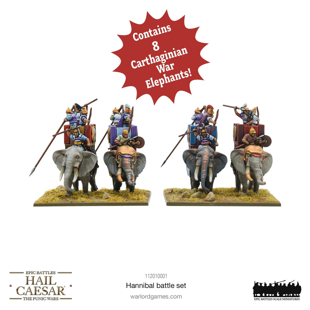 Hail Caesar Epic Battles: Punic Wars -  Hannibal Battle Set (ONLINE ORDER ONLY)