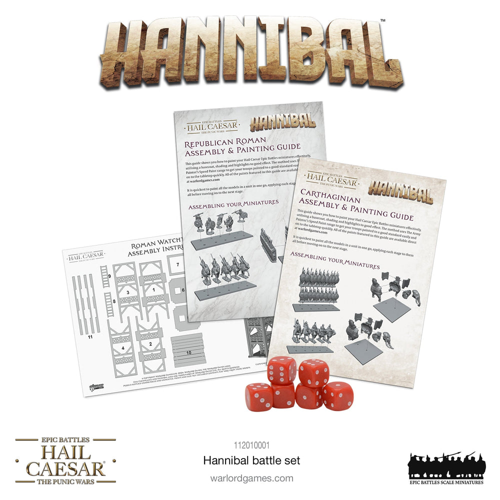 Hail Caesar Epic Battles: Punic Wars -  Hannibal Battle Set (ONLINE ORDER ONLY)