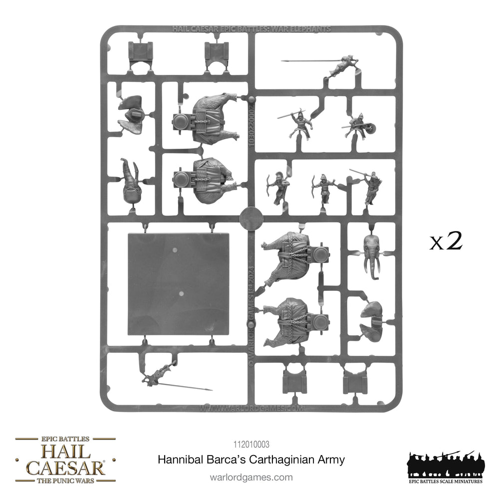 Hail Caesar Epic Battles: Punic Wars - Hannibal Barca's Carthaginian Army