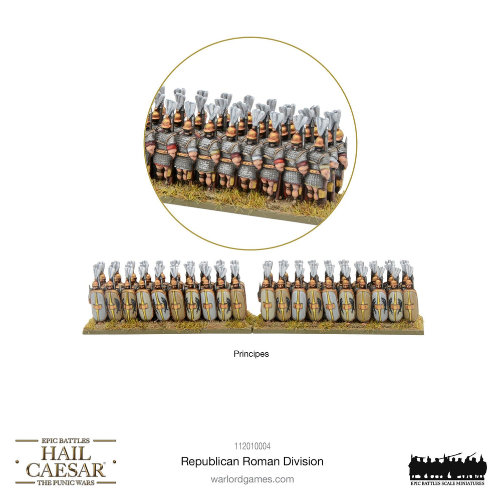Hail Caesar Epic Battles: Punic Wars - Republican Roman Division (ONLINE ORDER ONLY)