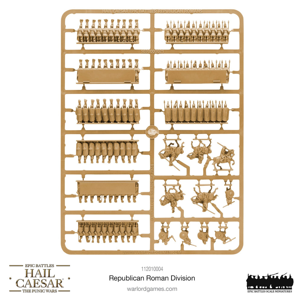 Hail Caesar Epic Battles: Punic Wars - Republican Roman Division (ONLINE ORDER ONLY)