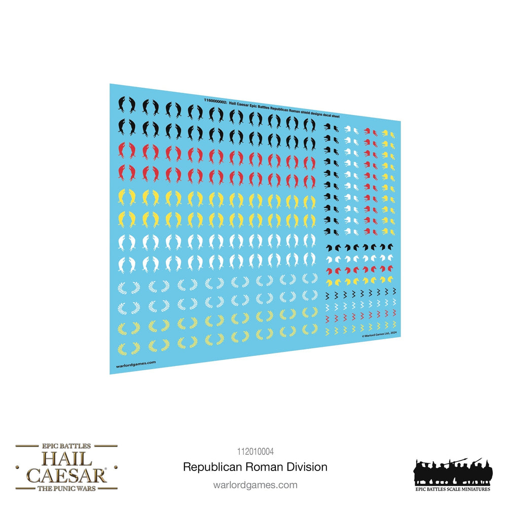 Hail Caesar Epic Battles: Punic Wars - Republican Roman Division (ONLINE ORDER ONLY)