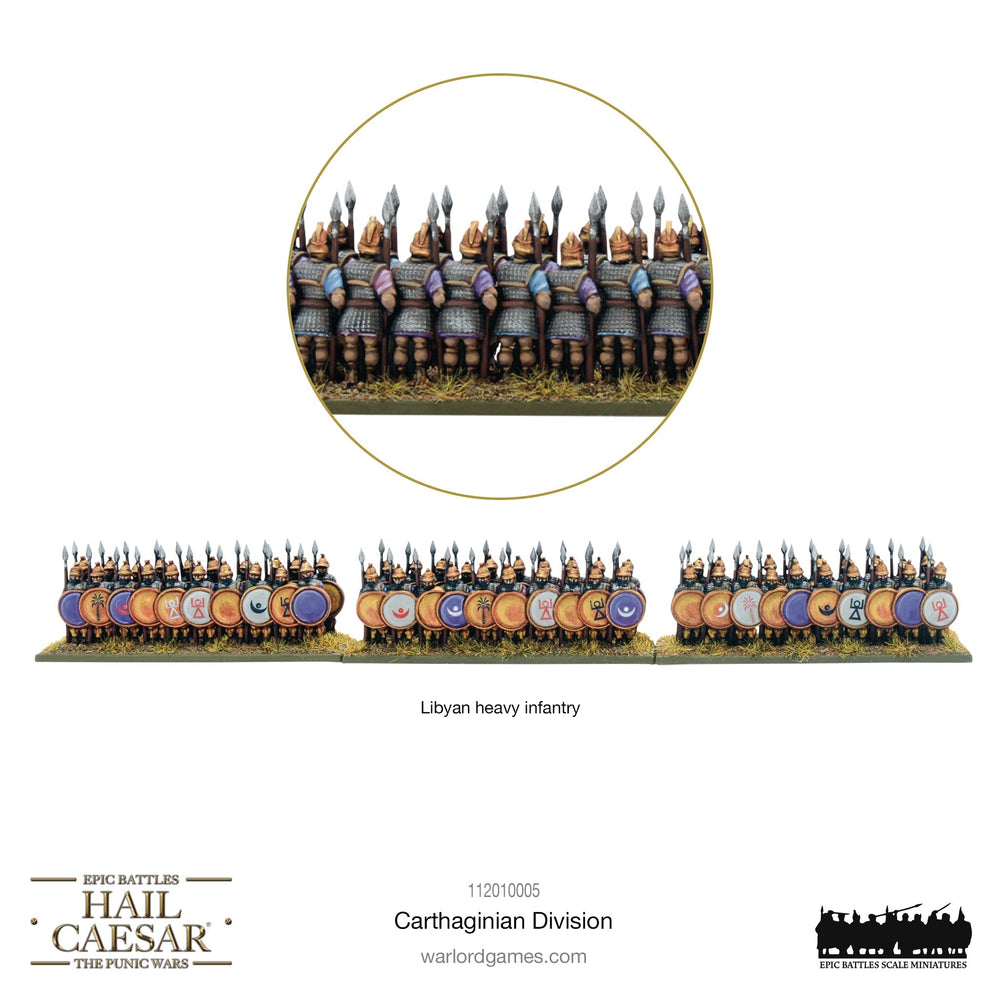 Hail Caesar Epic Battles: Punic Wars - Carthaginian Division (ONLINE ORDER ONLY)