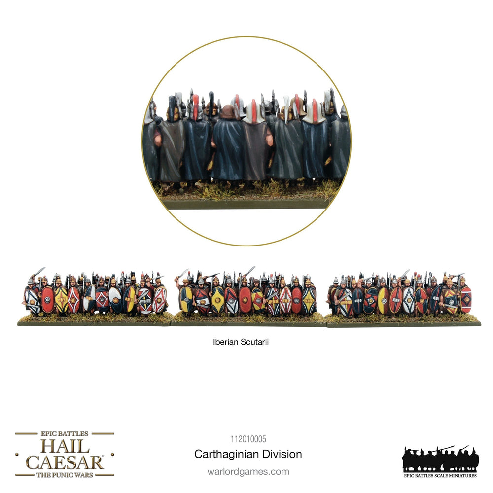 Hail Caesar Epic Battles: Punic Wars - Carthaginian Division (ONLINE ORDER ONLY)
