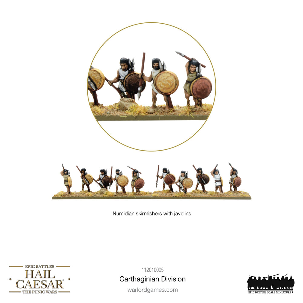 Hail Caesar Epic Battles: Punic Wars - Carthaginian Division (ONLINE ORDER ONLY)