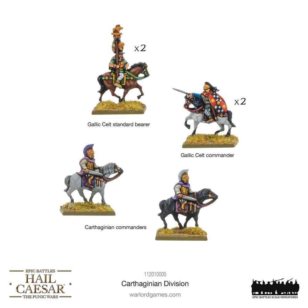 Hail Caesar Epic Battles: Punic Wars - Carthaginian Division (ONLINE ORDER ONLY)