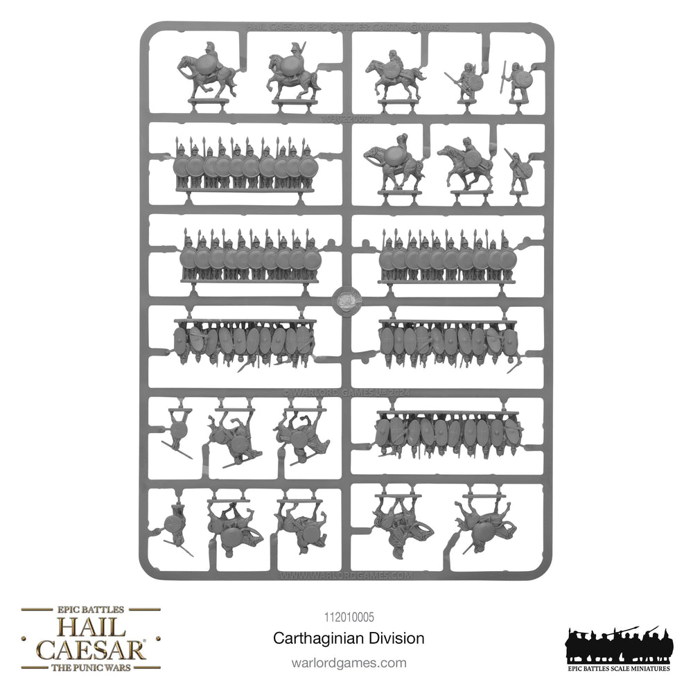 Hail Caesar Epic Battles: Punic Wars - Carthaginian Division (ONLINE ORDER ONLY)