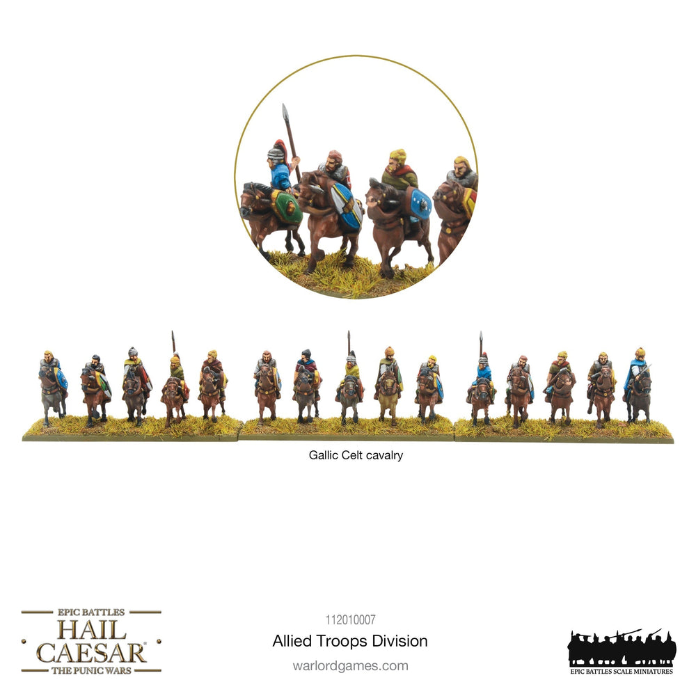 Hail Caesar Epic Battles: Punic Wars - Allied Troops Division (ONLINE ORDER ONLY)