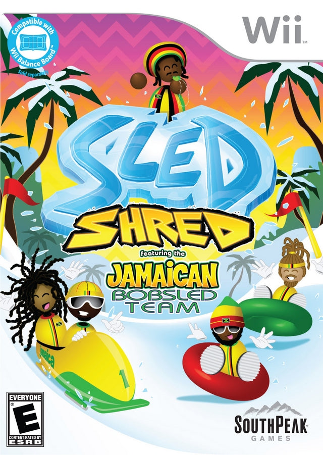 Sled Shred featuring the Jamaican Bobsled Team (Wii) (Online Order Only)