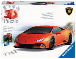 Puzzle: 3D Puzzle - Lamborghini Huracan - Orange (ONLINE ORDER ONLY)
