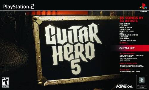 Guitar Hero 5 with Guitar (Playstation 2) (Online Order Only)